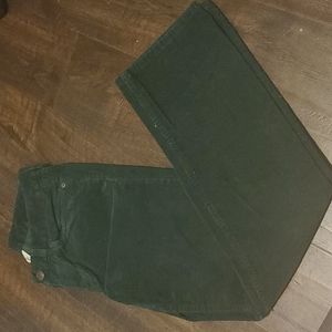 J Crew Green Corduroy Pants - Size 28
